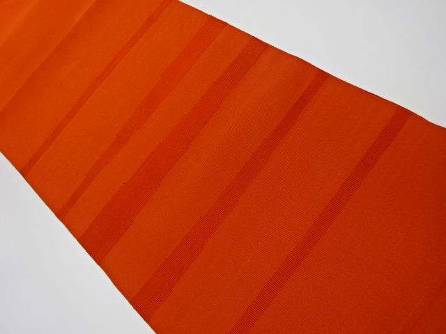 JAPANESE KIMONO / VINTAGE NAGOYA OBI / TSUZURE / WOVEN STRIPES